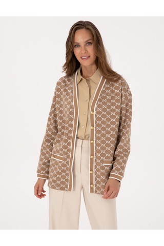 Pierre Cardin Kadın Bej Hırka Örme 50309128-vr011 Bej