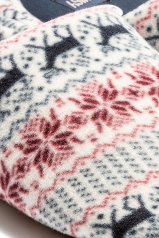 Twigy Polar Erkek Ev Terliği Beyaz 41/46 CC1157 Gri