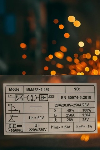 Tr Zx7-250 Kaynak Makinesi, 250 Amper, 1.6-4.0 Mm Elektrot Çapı, Igbt, Fan Soğutmalı, Dijital Ekran, Usb Girişli, T