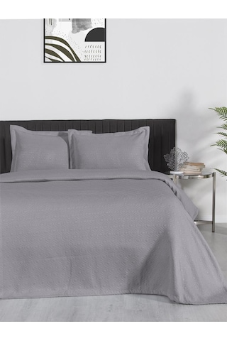Yatak Örtüsü Marisa Nefes Alabilen, Hafif Ve Şık Tasarımlı Gri