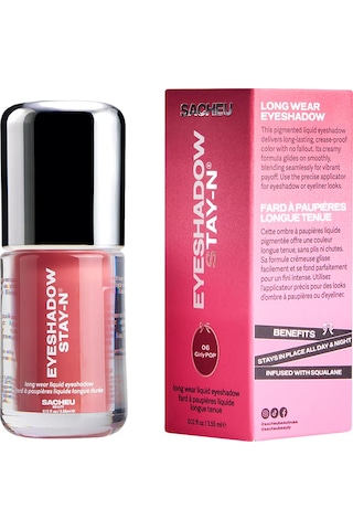 Sacheu Eyeshadow Stay-n Uzun Süre Kalıcı Likit Far 06 Girly Pop
