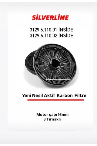 Silverline 3129.6.110.01 - 3129.6.110.02 İnside Karbon Filtre