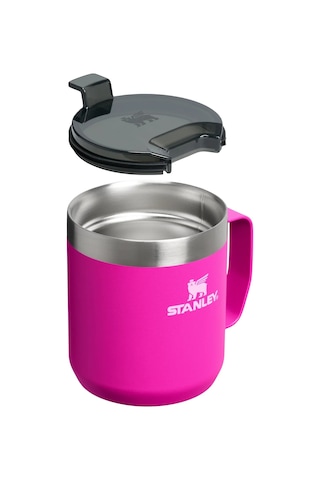 The Legendary Camp Mug Kapaklı Termos Bardak 0.35l 12oz - Violet Blossom Mor