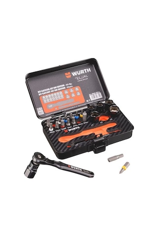 Würth Rw Edition Lokma Ve Bits Uç Seti, Cırcırlı 23 Parça - Profesyonel Kalite