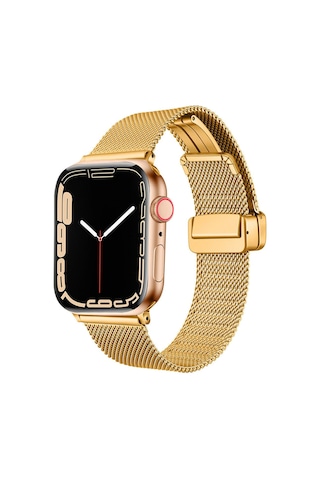 Watch 7 41mm Uyumlu Krd-85 Metal Frm Kordon Rose Gold