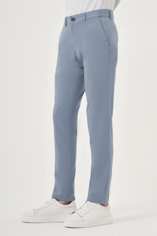 Morven Erkek A. Mavi Yazlık Pamuk Yan Cep Slim Fit Chino Pantolon 25ys003011311 A. Mavi