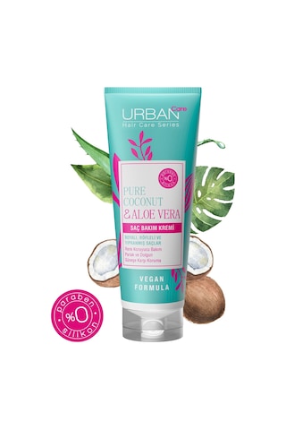 Urban Care Pure Coconut & Aloe Vera Renk Koruyucu Saç Bakım Kremi 250 ML