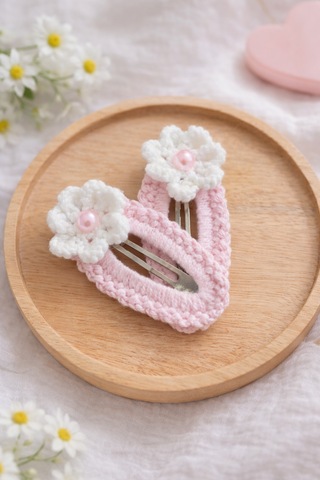 Diademaksesuar Kar Çiçeği Diadem Aksesuar Pembe