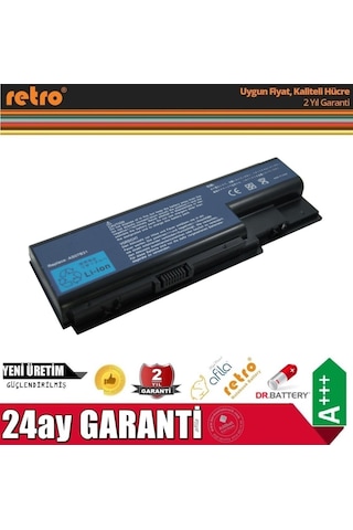 Acer Uyumlu AK.006BT.019 AK.008BT.055 AS07B31 Notebook Bataryası, Pili