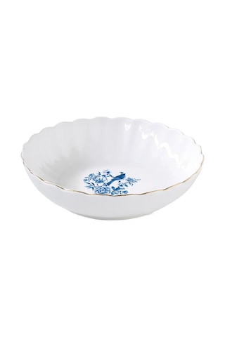 Easy Life Paradise Garden Porselen Yemek Tabağı 20 Cm Mavi