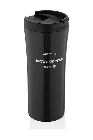 Korkmaz Freedom Colours Kahve Bardağı Siyah