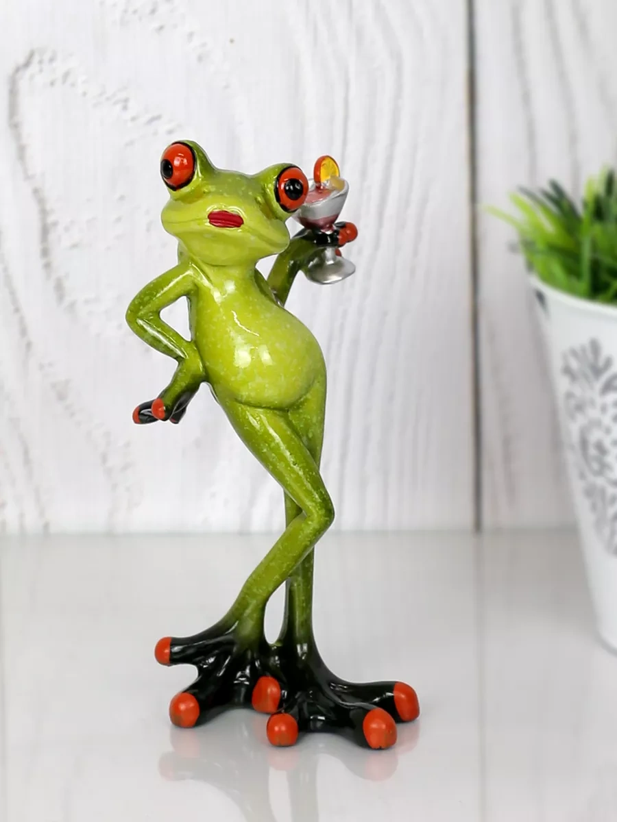 Podarok52 Kurbağa Figürlü, İç Dekor Süveniri 200363063