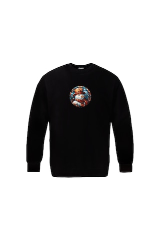Ogc Kardan Adam Unisex Sweatshirt Siyah