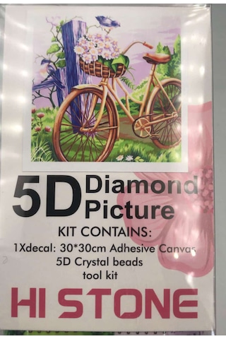 30x30 Bahar Masalı 5d Diamond Painting Dıy Tablo