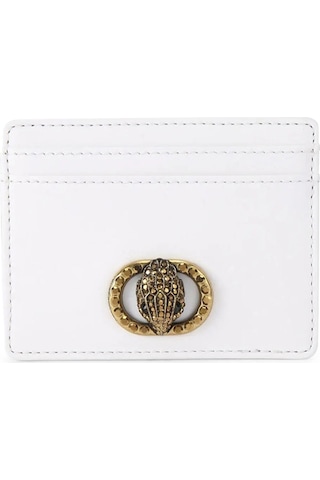 Kurt Geiger Chelsea Card Holder Deri Kadın Kartlık Beyaz