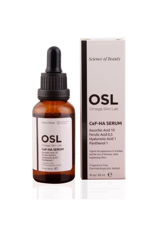 OSL Omega Skin Lab Yaşlanma Karşıtı Ve Cilt Aydınlatıcı Cef-ha Serum 30 ML