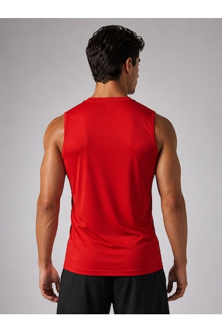Umbro Dry Top Erkek Kırmızı Spor Atlet Sıfır Kollu Tişört Tf0059