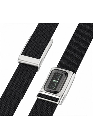 Sneezy Whoop Peak 5.0 İle Nylon Loop Ayarlanabilir Spor Kordon Gümüş Metal Kasalı