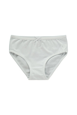 Artı Çorap Classic 3'lü Kız Slip Set - Beyaz
