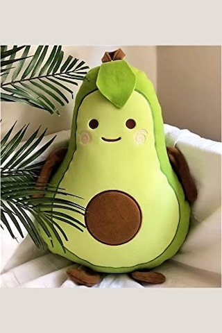 Avokado Yastık Peluş Pofuduk 35 x 35