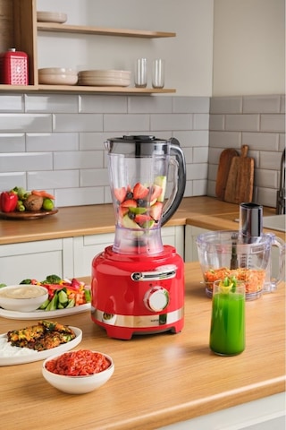 Karaca Multiblend Artisan Retro 1000 W 3 L Mutfak Robotu