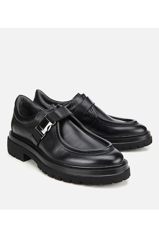 Hotiç Erkek Deri Siyah Metal Tokalı Klasik Loafer 02ayh311670a100 02ayh311670a100 Siyah