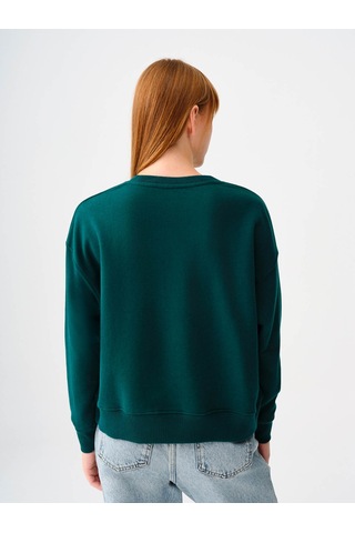 Loft Kadın Sweatshirt Koyu Yeşil Lf2038202 25kp69000199 P69527