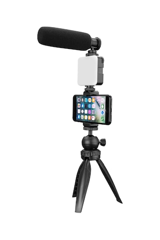 Snopy SN-11P Profesyonel Vlogging Mikrofon Seti