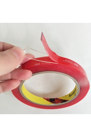 3M 4910F Vhb Çift Taraflı Bant Şeffaf 19 Mm X 3 Metre