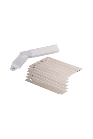 Maket Bıçağı Combat Yedek Uç 100 Adet Maket Bıçağı Ağzı 0.35 MM