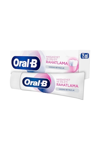 Oral-B Professional Hassasiyet ve Diş Eti Hassas Beyazlık Diş Macunu 75 ML