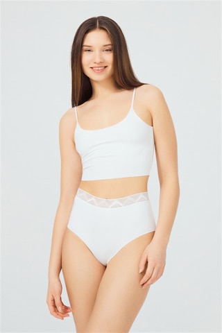Cottonhill Basic Yüksek Bel Lazer Kesim Bikini Külot 7'li Paket - 2 Model2