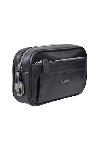 Guard Siyah Hakiki Deri Şifreli Unisex El Çantası - Grd250308wt1857 Diğer Çok Renkli