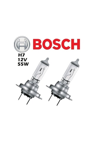 Duolight Bosch  H7 12V 55W Far Ampülü 2 Adet Set