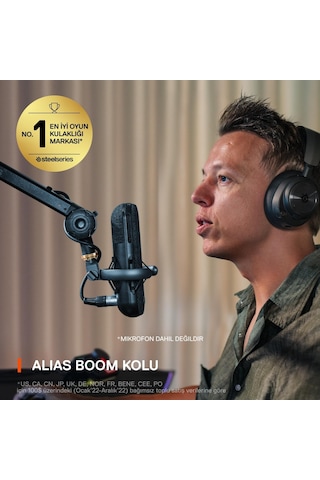 Steelseries Alias Mikrofon Boom Kolu