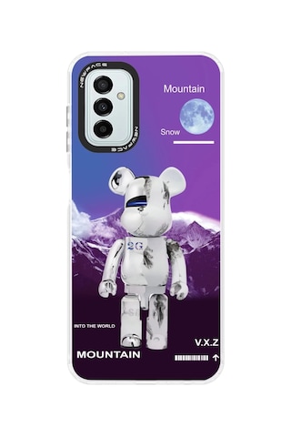 Northcity Samsung Galaxy M13 Uyumlu Kılıf Estoril Desenli Kapak - Estoril - 8