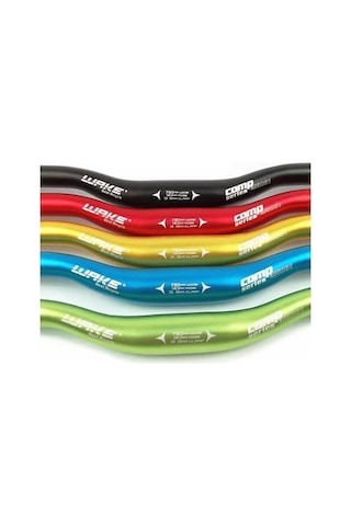 Wake Alüminyum 31.8 780 Mm Riser Mtb Gidon Bisiklet Gidonu Yeşil