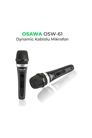 Osawa Osw 61 Kablolu El Mikrofonu Cami Mikrofonu Ezan Mikrofonu