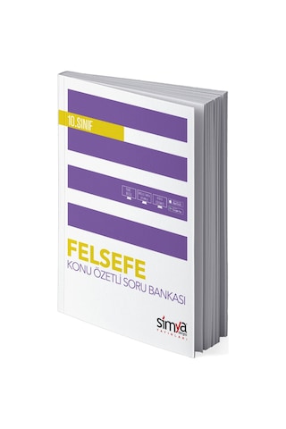 10. Sınıf Felsefe Konu Özetli Soru Bankası -  Simya Dergisi Yayınları