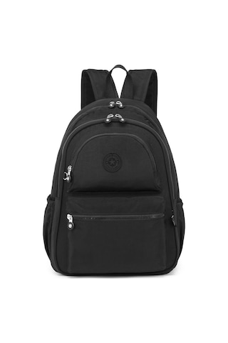 Büyük Boy Sırt Çantası Smart Bags Krinkıl Kumaş 1050 Siyah