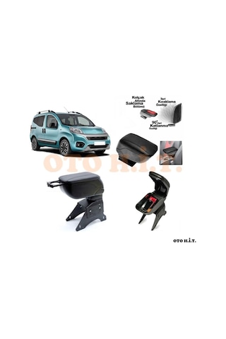 Fiat Fiorino Uyumlu Kol Dayama Ve Kolçak Sürgülü Bardaklıklı Ayar