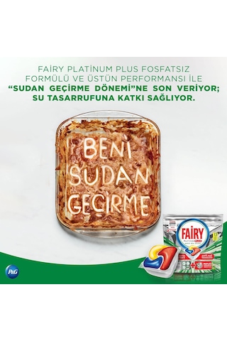 Fairy Platinum Plus Hepsi Bir Arada Bulaşık Makinesi Deterjanı 3 x 50 Tablet
