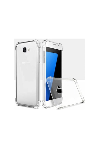 Samsung Uyumlu Galaxy J4 Plus Kılıf Şeffaf Nitro Anti Shock Kapak Renksiz
