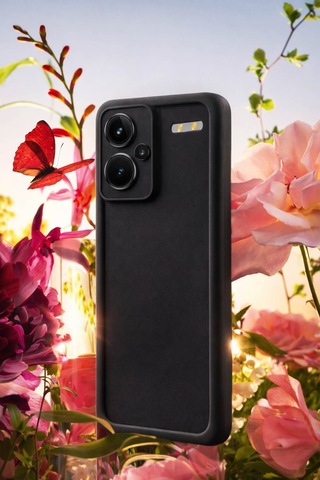 Mi Redmi Note 13 Pro Plus Uyumlu Kamera Çıkıntılı Mat Silikon Telefon Kılıfı Resimdeki
