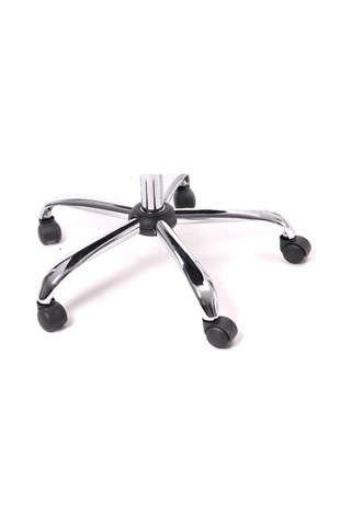 Takaamortisor Metal Yıldız Ayak Ofis Koltuğu Ayağı+ 5 Adet Tekerlek