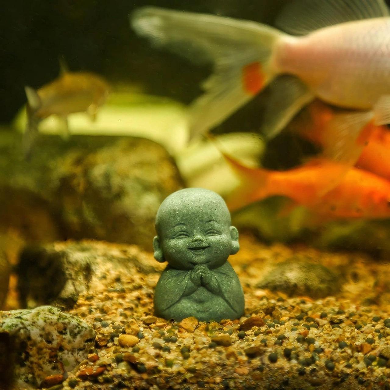 Yaleker 4 Adet Zen Budist Manikürü - Ev Dekorasyonu, Masaüstü Çay Evcil Hayvanı, Mikro Peyzaj Ve Spiritual Orman Dekoru