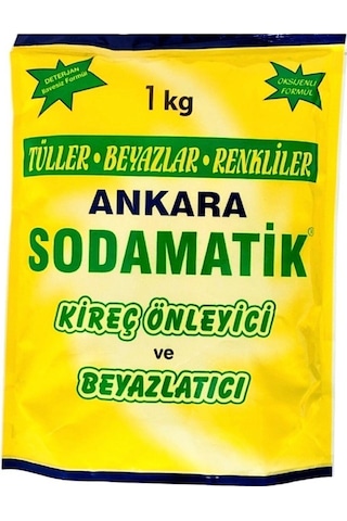 Ankara Sodamatik 1000 Gr Kireç Önleyici Ve Beyazlatıcı