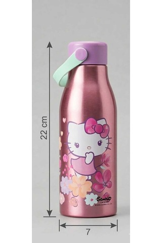 Pembe Hello Kitty Karakter Desenli Suluk