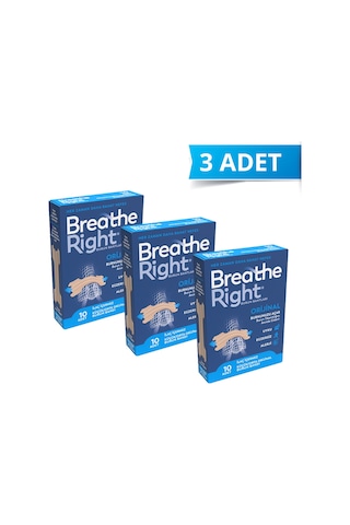 Breathe Right Burun Bandı Normal Boy 3 x 10'lu