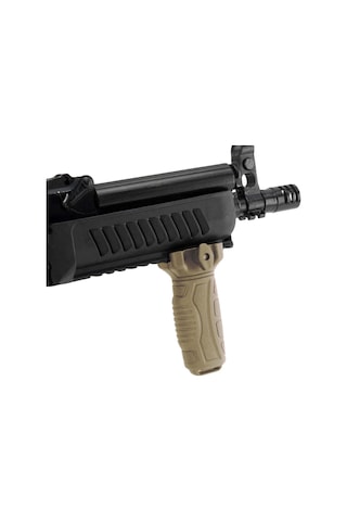 Dlg Tactical Picatinny Foregrip Dikey Polimer Tutamak Tan - Dlg-163